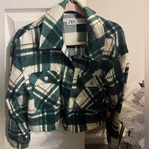 ZARA HOLIDAY JACKET 💚🤎